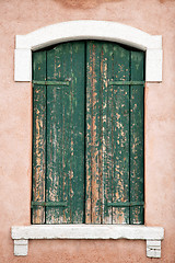 Image showing  Old, grunge window