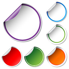 Image showing  Vector stickers 