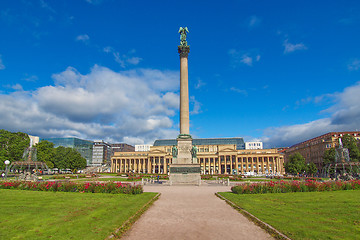 Image showing Schlossplatz (Castle square) Stuttgart