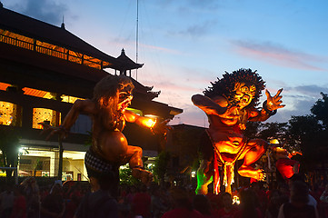 Image showing New Year on Bali island