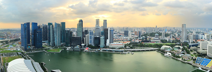 Image showing Singapore panorama