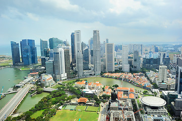 Image showing Singapore downtown