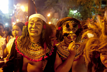 Image showing Balinese New Year celebrations