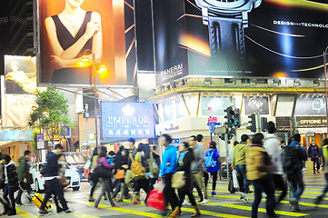 Image showing Hong Kong street