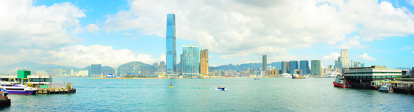 Image showing Panorama of Kowloon island