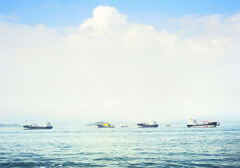 Image showing Hong Kong seashore