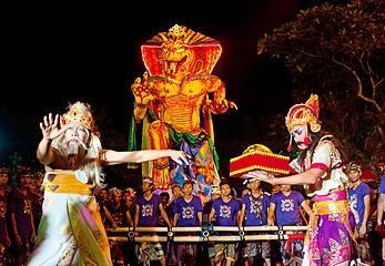 Image showing Balinese New Year celebrations