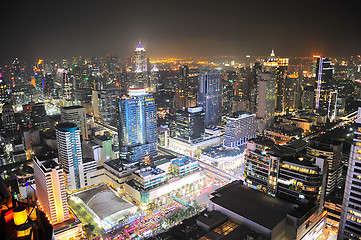 Image showing Bangkok at night