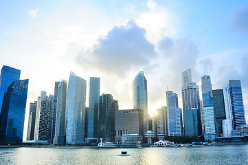 Image showing Singapore downtown