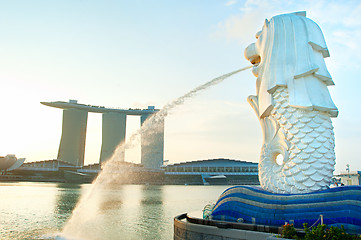 Image showing Merlion statue