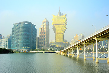 Image showing Macau city center