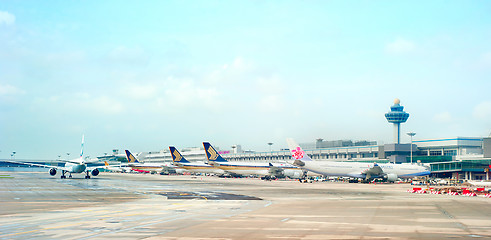 Image showing Singapore airport