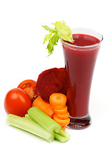 Image showing Vegetable Juice