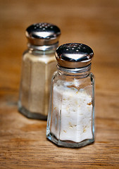 Image showing Salt and pepper shakers