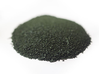 Image showing Spirulina powder