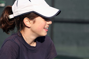 Image showing Happy teenage girl