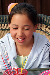 Image showing Birthday girl