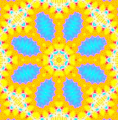 Image showing Bright abstract pattern