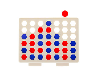 Image showing Bingo, line-up 4 isolated