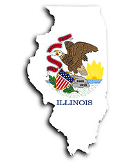 Image showing Map of Illinois