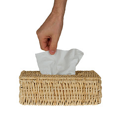 Image showing Tissue box