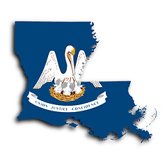 Image showing Map of Louisiana