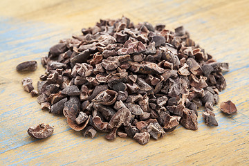 Image showing raw cacao nibs