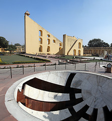 Image showing old astrology observatory in Jaipur India