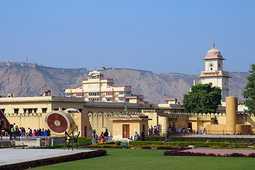 Image showing old astrology observatory in Jaipur India