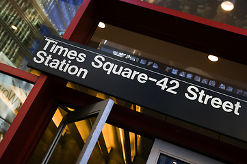 Image showing Times Square