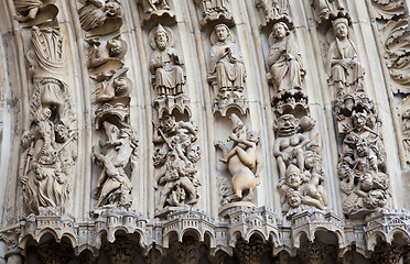 Image showing Notre Dame Cathedral - Paris