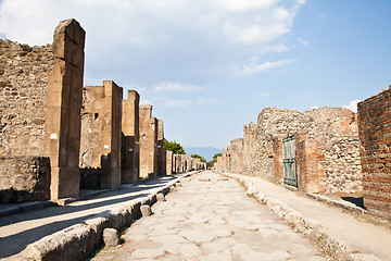 Image showing Pompeii - archaeological site