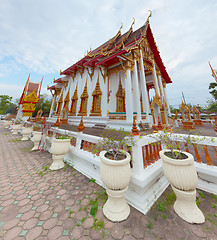 Image showing Wat Chalong Buddist temple, Phuket, Thailand