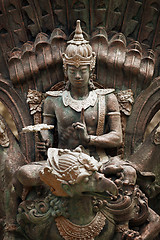 Image showing Statue of Shiva on Garuda, Bali, Indonesia