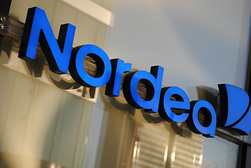 Image showing Nordea sign