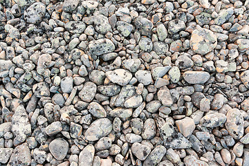 Image showing abstract background with round peeble stones