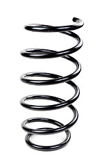 Image showing car spring isolated on white background