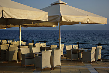 Image showing Caffe At Sunset