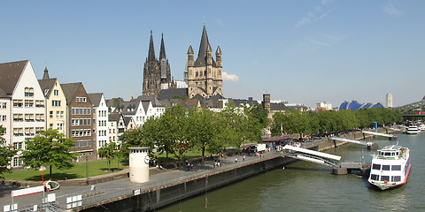 Image showing Koeln panorama