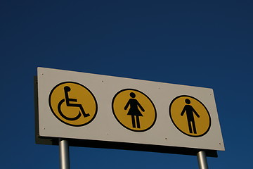 Image showing Disabled Toilets