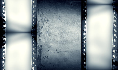 Image showing Grunge film frame with space for text or image