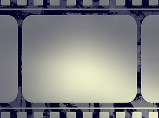 Image showing Grunge film frame with space for text or image