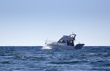 Image showing Motor boat