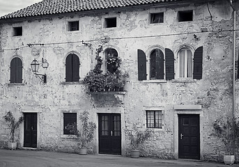 Image showing Old Mediterranean street