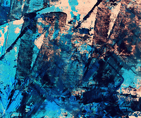 Image showing Abstract mixed media background or texture