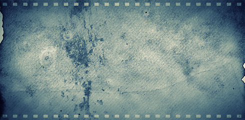 Image showing Grunge film frame with space for text or image