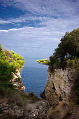 Image showing Mediterranean coast