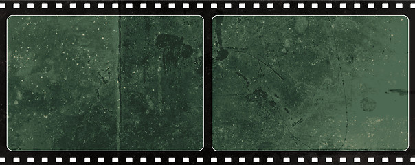 Image showing Grunge film frame with space for text or image