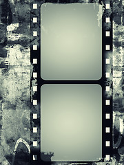 Image showing Grunge film frame with space for text or image