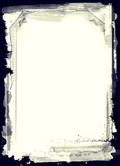 Image showing Grunge retro style frame for your projects